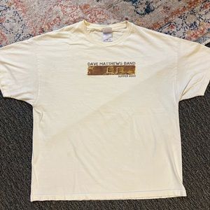 Dave Matthews Band 2003 Summer Tour Shirt | vintage USA made size XXL